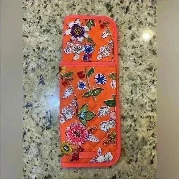 Vera Bradley Accessories - Vera Bradley Coral Floral Curling Iron Cover